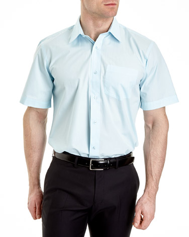 Vīriešu klasiskais krekls ar īsām piedurknēm